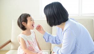 治療がうまくできないお子様の場合イメージ